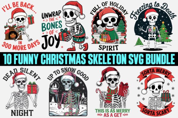 A Fun & Flourish-filled SVG Bundle for Holiday Graphics