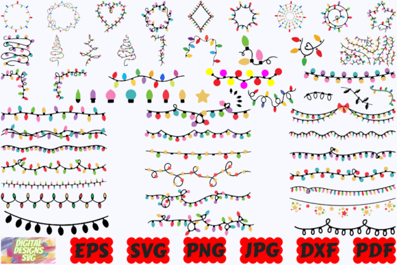 A Graphic Designer's Real-World Review of Christmas Lights SVG Assets