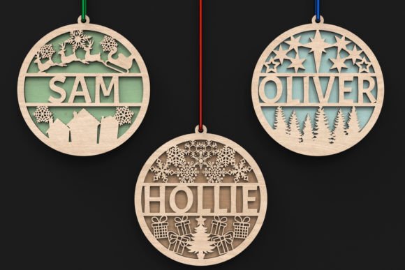 An Elegant Fusion: Laser Cut Ornaments for Personalized Holiday Charm