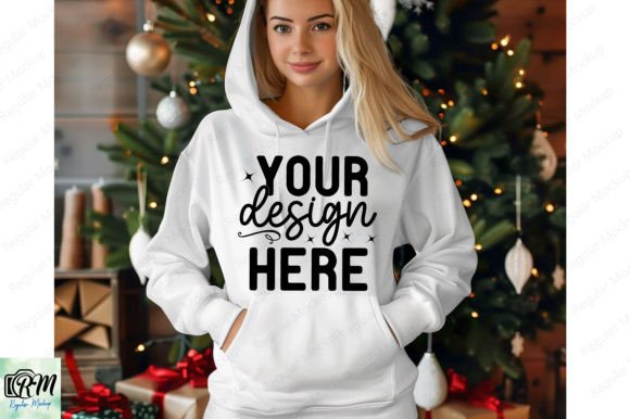 Christmas Gildan 18500 Hoodie Mockup 50: A Graphics Essential for Christmas Amp