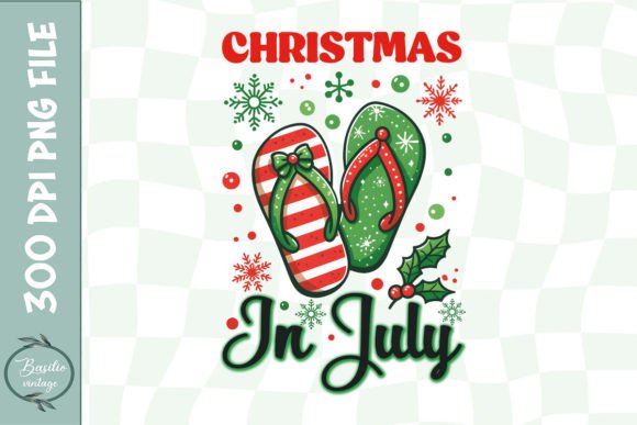 Christmas in July Graphics for Seasonal Crafts