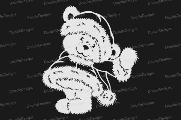 Christmas Teddy Bear SVG: A Charming Addition to Crafts and Graphics