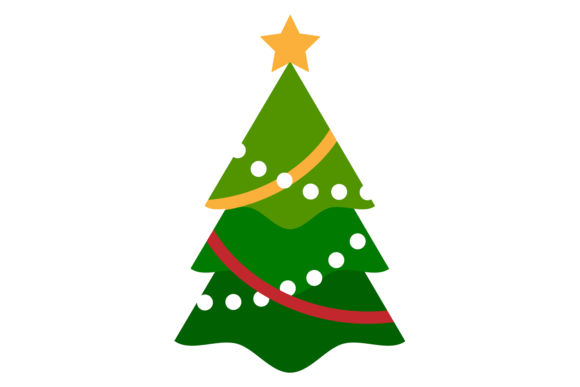 Christmas Tree Icon: A Versatile Graphics Asset for Crafts