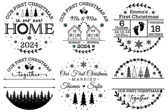 Crafting a Festive Brand: A Designer's Review of the First Christmas Ornament Graphics Bundle