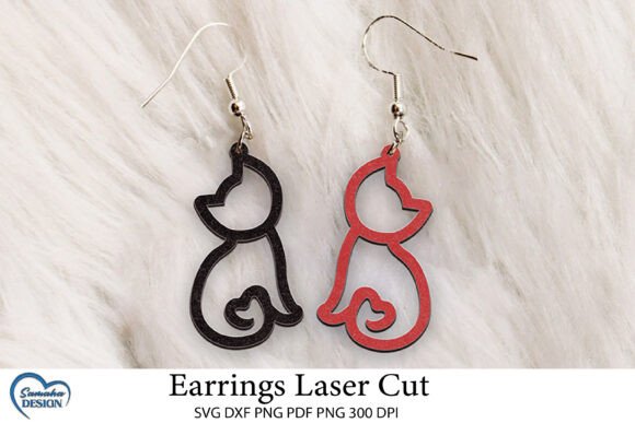 Design Review: Crafting Brand Appeal with Laser-Cut Cat Earrings