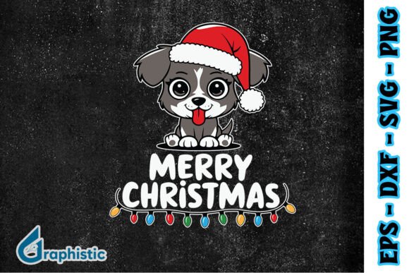 Merry Christmas Dog Lover SVG: A Versatile Graphic for Print Templates