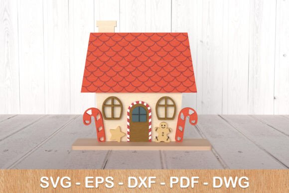 Putting the Gingerbread House Embroidery Design to Real-World Use